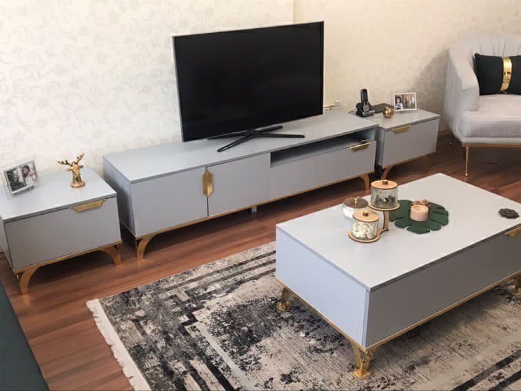 میز تلویزیون (میز تی وی) مدرن گلد پلاس — تصویر ۸