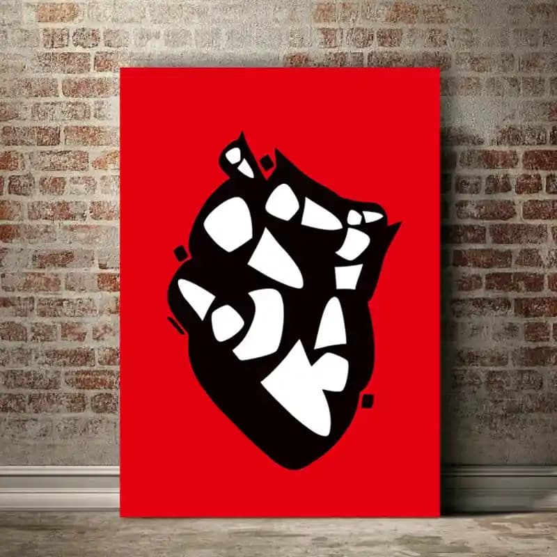 تابلو مدرن نوشته طرح تپش کد14161 — تصویر ۵