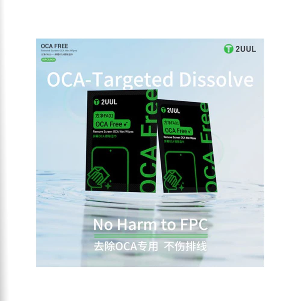 دستمال مرطوب تمیز کننده چسب (OCA) 2UUL FA01 — تصویر ۱۲