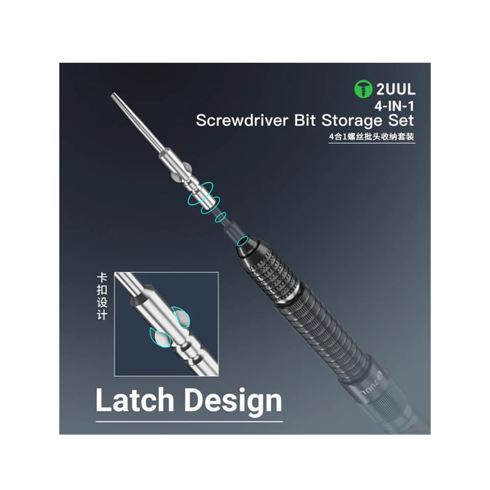 سری یدک پیچ گوشتی 2UUL SD24 4-IN- 1 — تصویر ۹