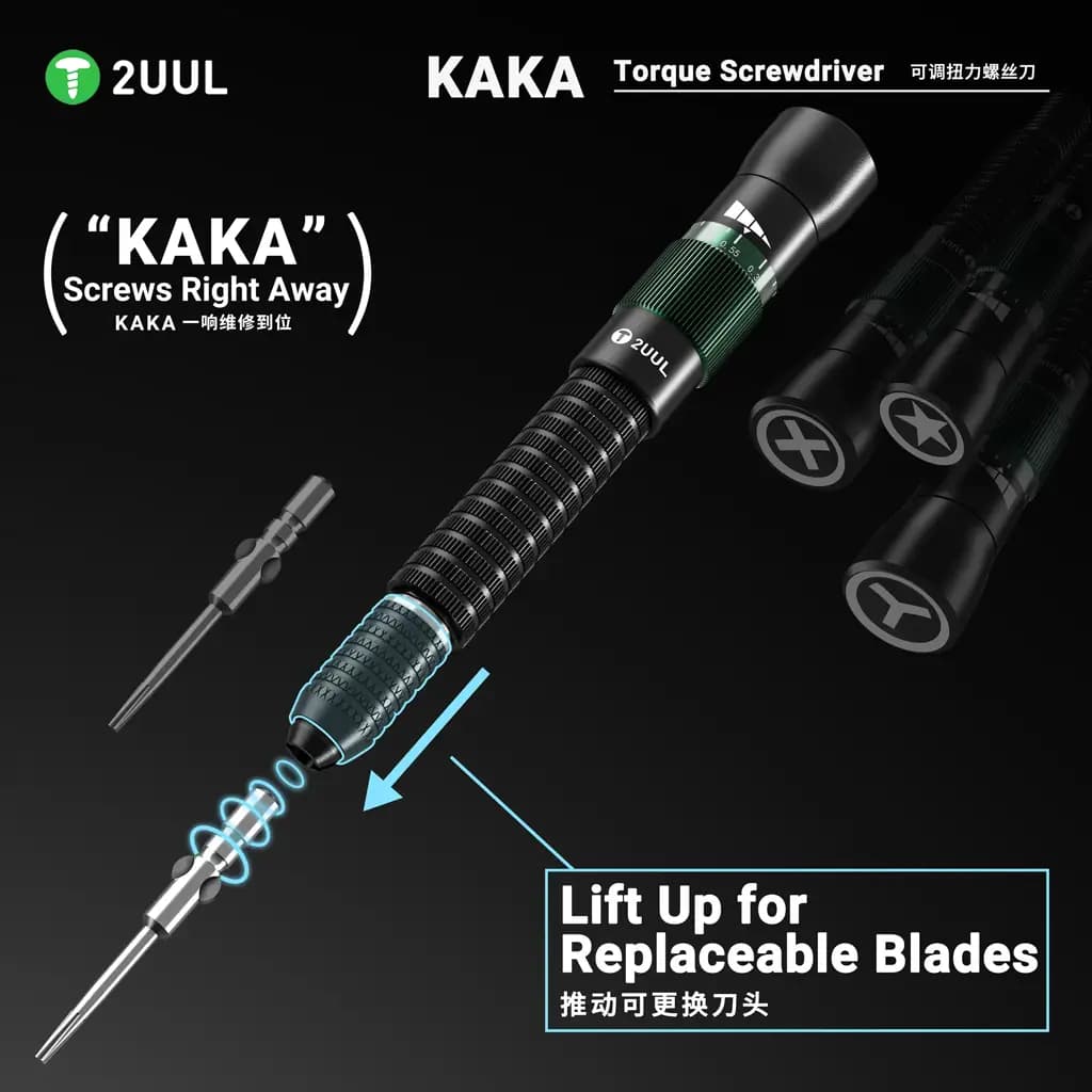 پیچ گوشتی ترکمتر دار 2UUL KAKA SD22(چهارسو) — تصویر ۹
