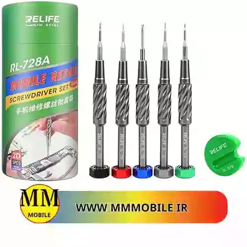 ست پیچ گوشتی 5 عددی ریلایف RELIFE RL-728A — تصویر ۴
