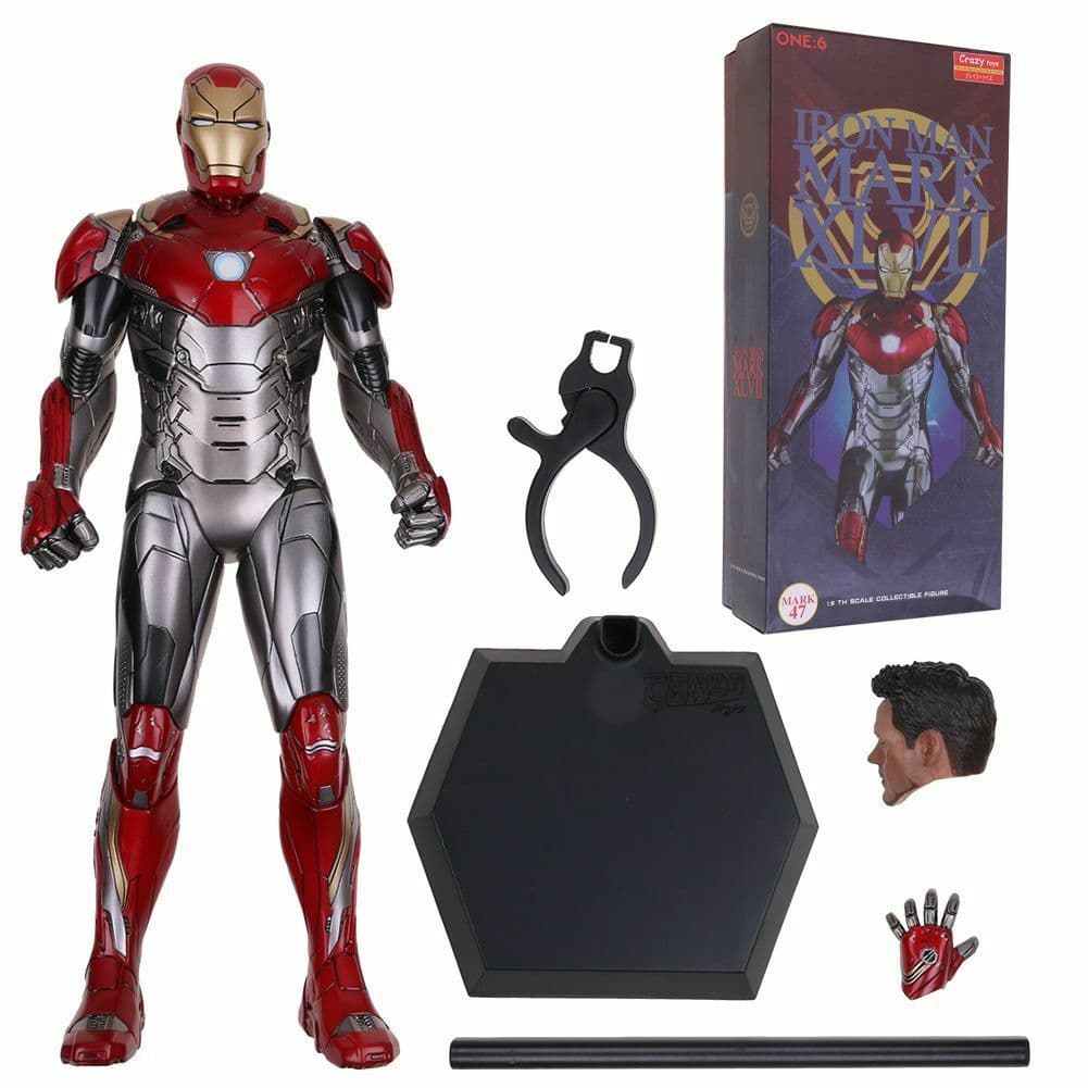فیگور آیرون من 30 سانتی تک جعبه کریزی توی CRAZY TOY