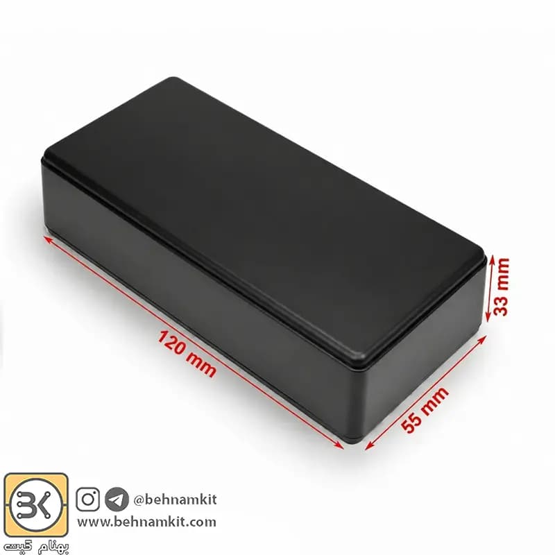 جعبه فشاری 5*12 مشکی — تصویر ۲
