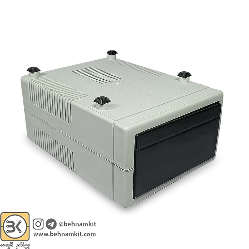 جعبه چهارتکه یاس 17 × 13 طوسی — تصویر ۳