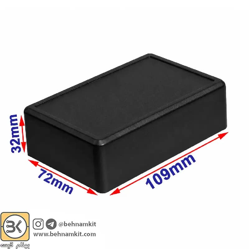 جعبه 11 × 7 سه سانتی مشکی — تصویر ۲