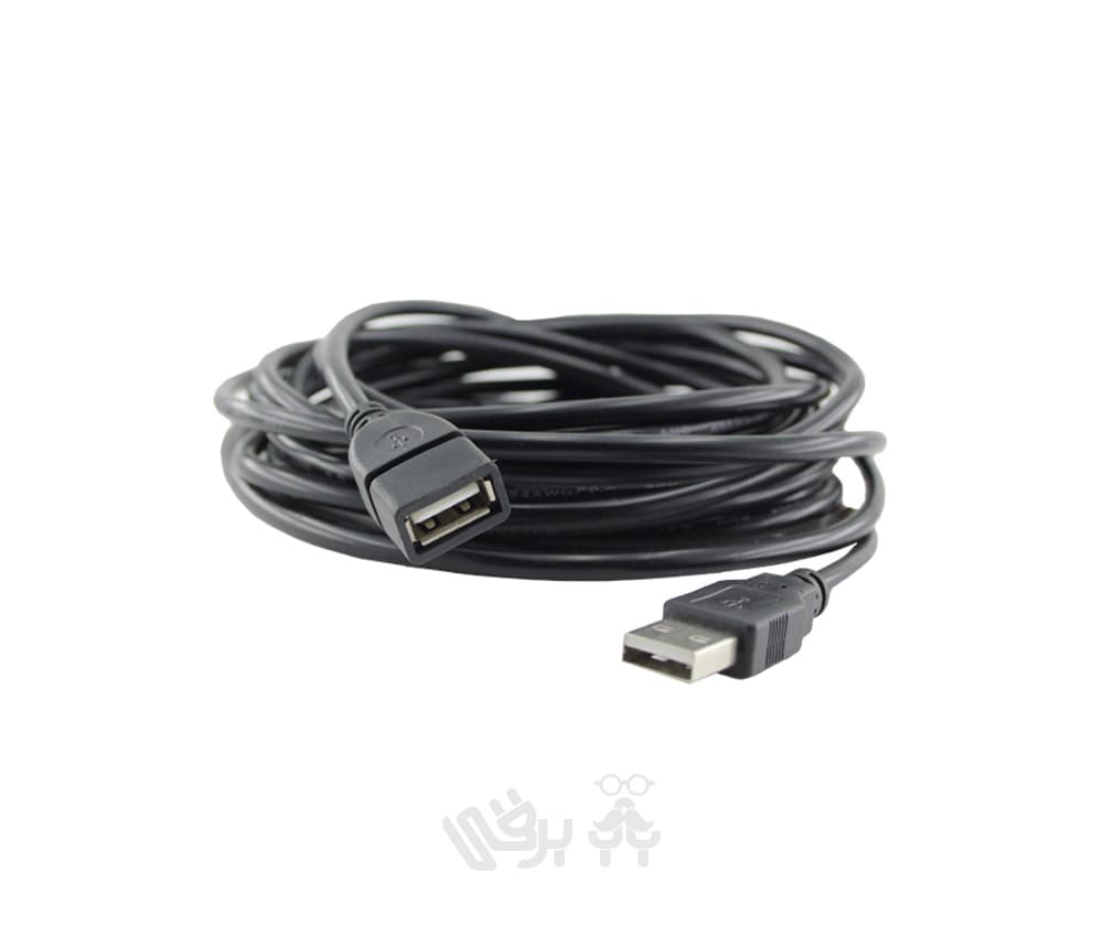 کابل افزایش طول usb دو متری
