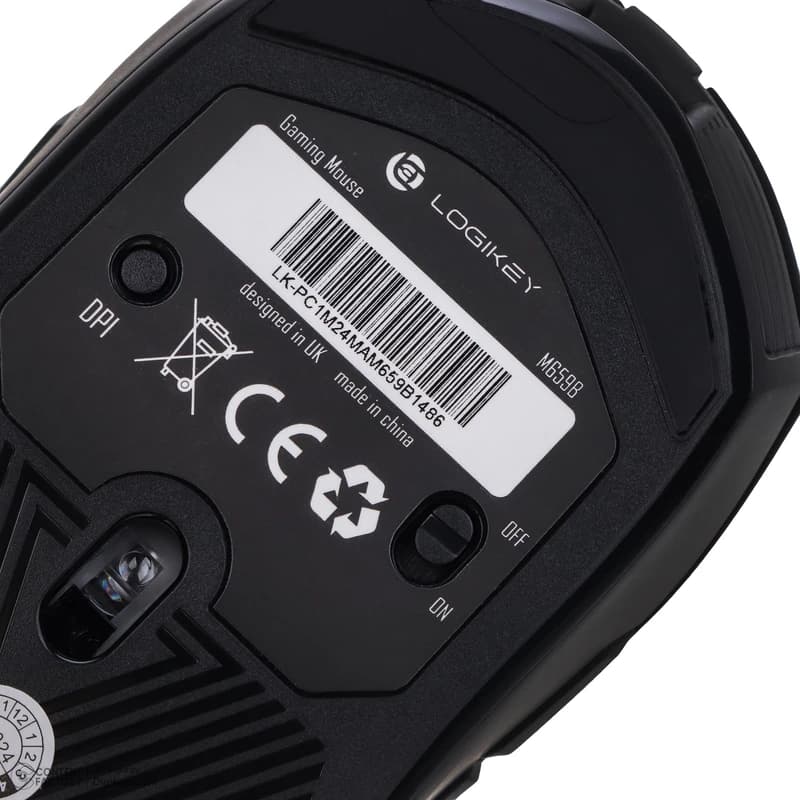 ماوس بی سیم مخصوص بازی لاجی کی مدل M659B — تصویر ۳