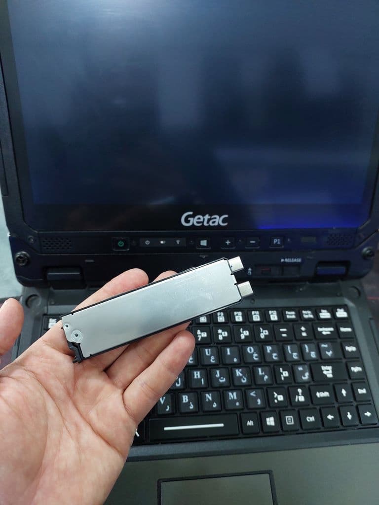 لپ تاپ نظامی Getac مدل K-120 – استوک — تصویر ۵
