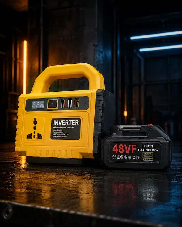 اینورتر هوشمند قابل حمل مدل Intelligent Inverter پروژکتور — تصویر ۴