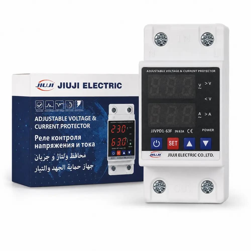 محافظ ولتاژ و جریان 63 آمپر جیوجی JIUJI