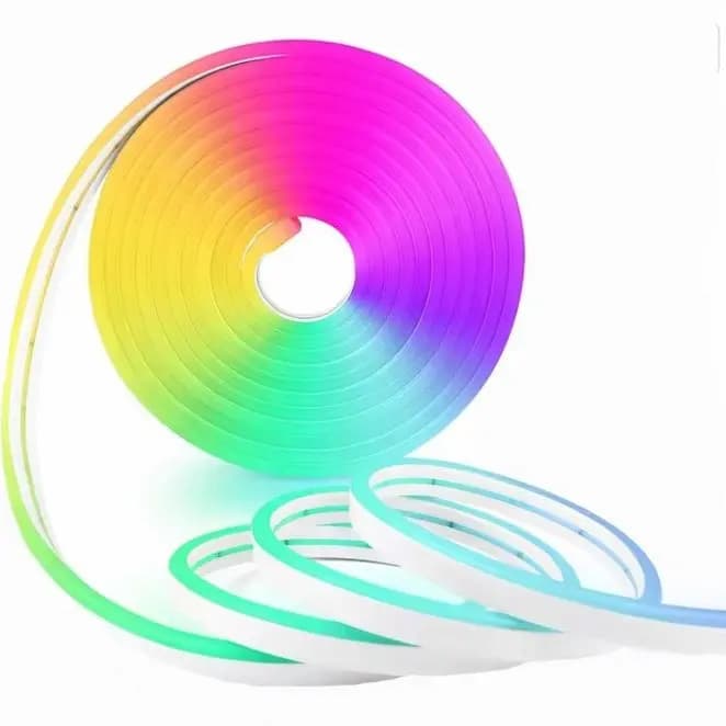 ریسه نئون فلکسی RGB فول کالر برنامه پذیر — تصویر ۳
