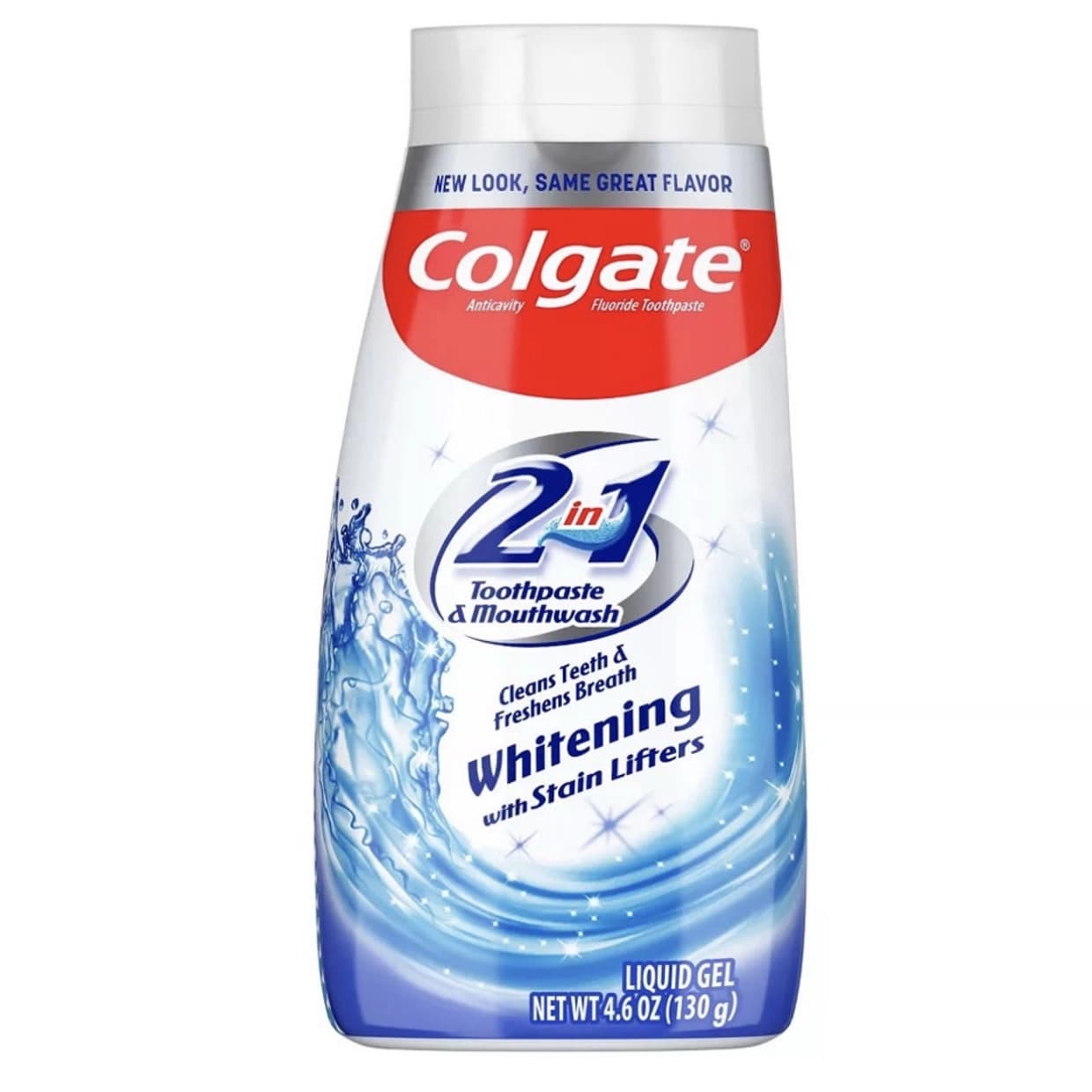 خمیر دندان و دهانشویه ۲ در ۱ Colgate کلگیت سفید کننده سفارش اروپا 100 میل
