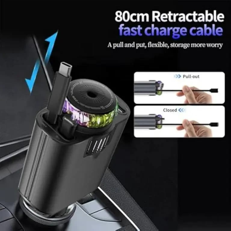 شارژ فندکی و خوشبو کننده 5 کاره starlight — تصویر ۶