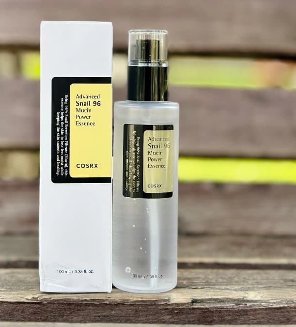 اسنس حلزون کوزارکس COSRX Snail Mucin اصل کره مدل پمپی 96% حجم 100 گرم — تصویر ۲
