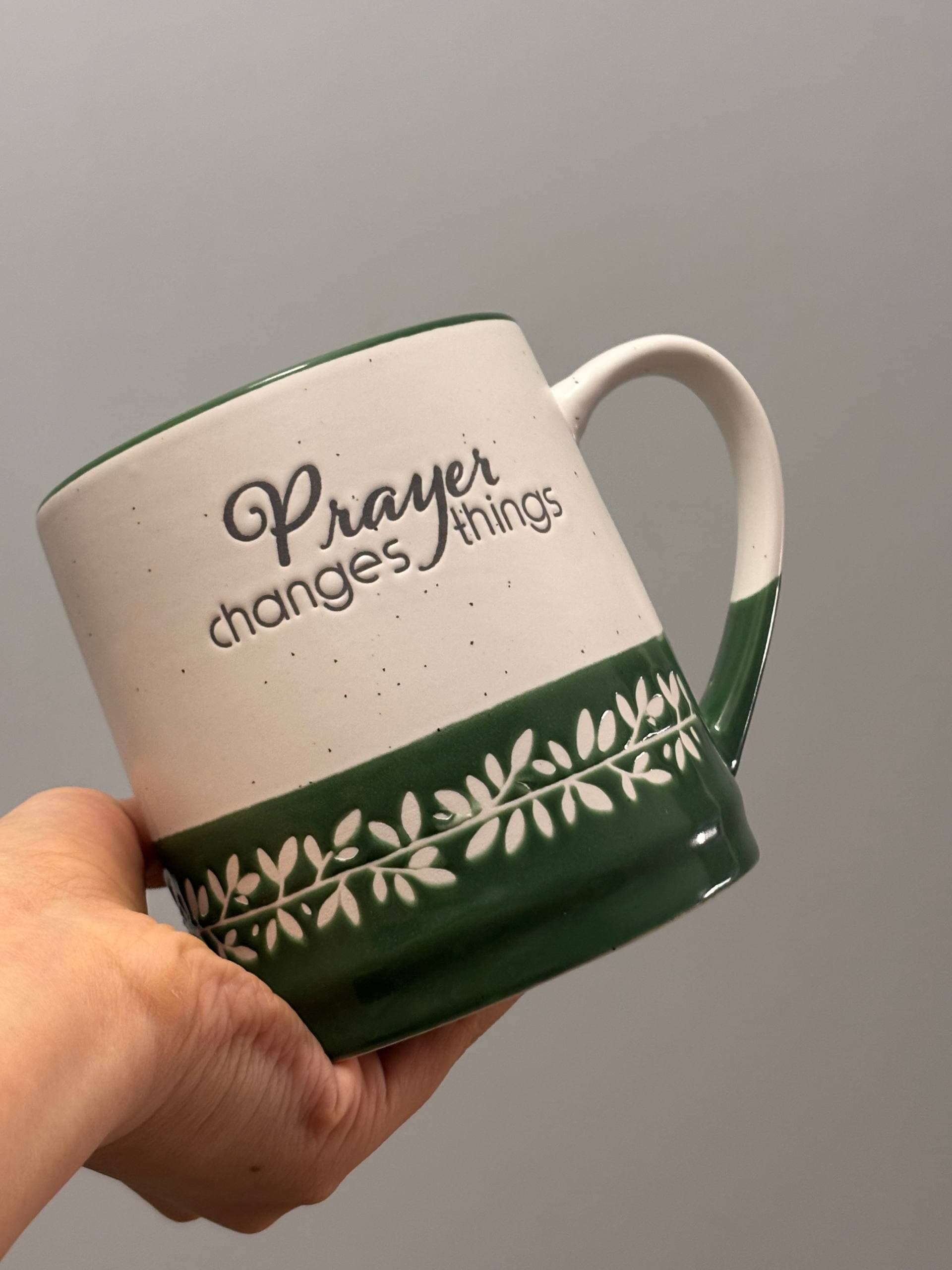 بیگ ماگ طرح Prayer changes things — تصویر ۴