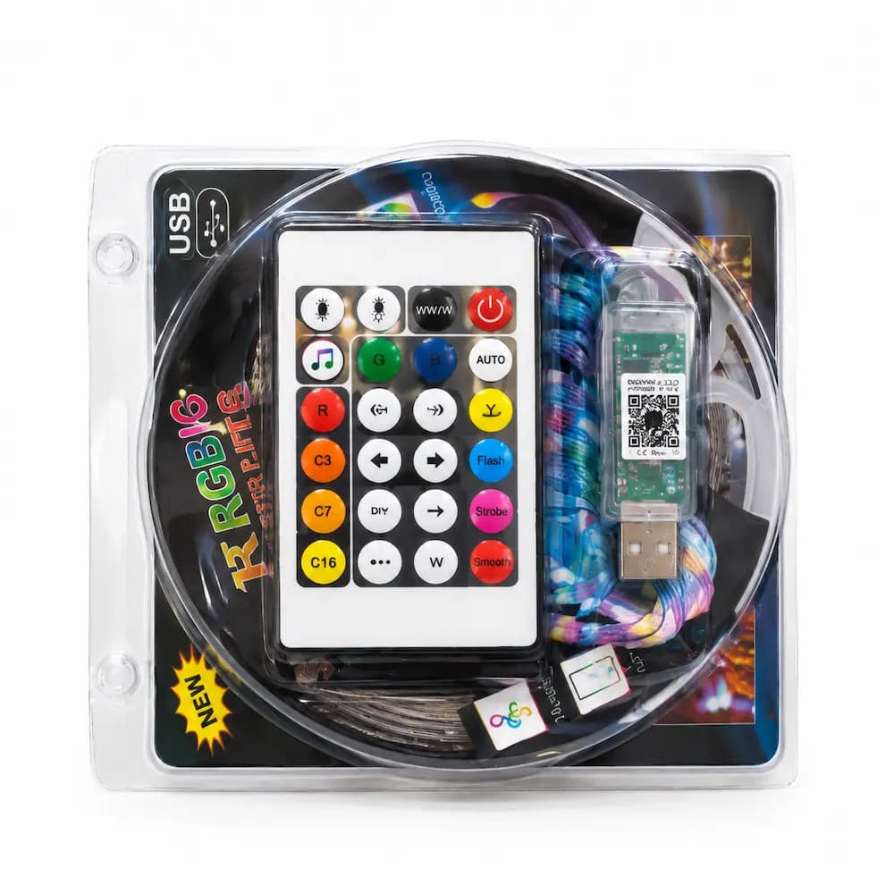 ریسه هوشمند RGB با ریموت و برنامه موبایل 10 متری — تصویر ۶