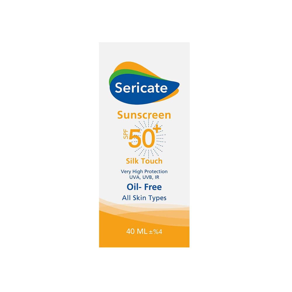 کرم ضد آفتاب بی رنگ سیلک تاچ SPF50 سری کیت 40 میلی لیتر — تصویر ۳