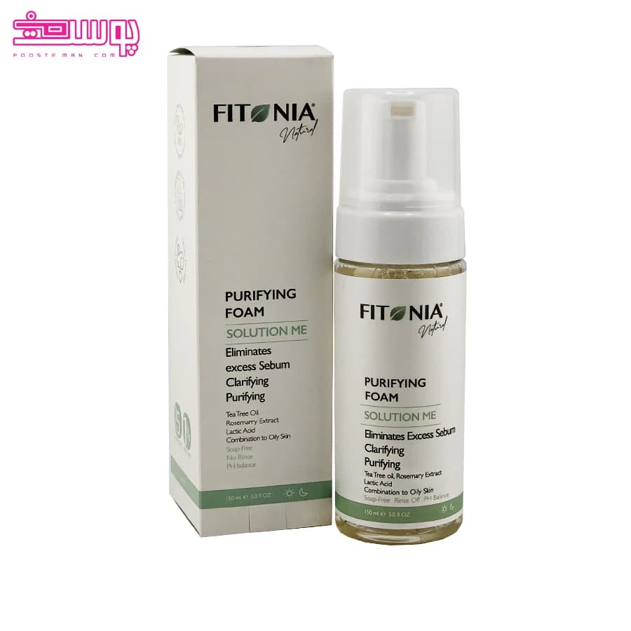 فوم شستشوی پوست چرب فیتونیا 150ml — تصویر ۳