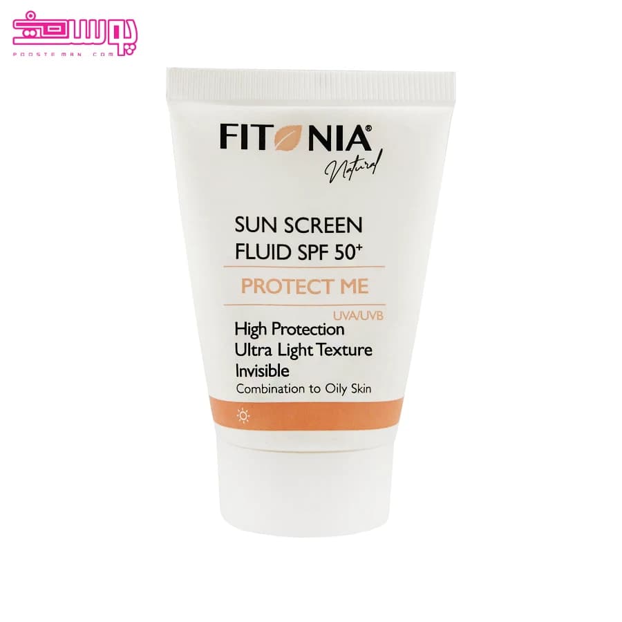 فلوئید ضد آفتاب بی رنگ SPF+50 فیتونیا 40ml — تصویر ۳