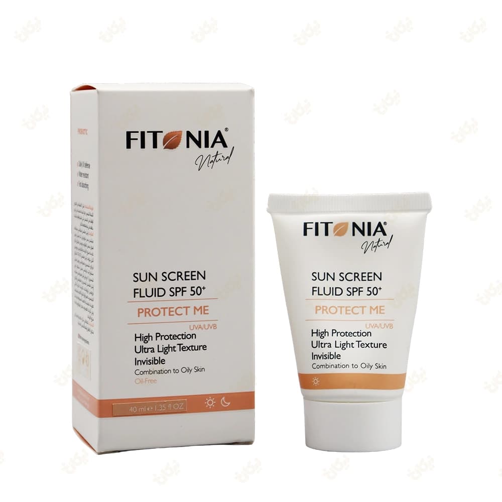 فلوئید ضد آفتاب بی رنگ SPF+50 فیتونیا 40ml — تصویر ۶