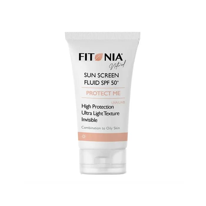 فلوئید ضد آفتاب بی رنگ SPF+50 فیتونیا 40ml — تصویر ۲