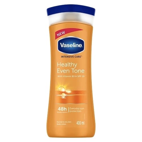 لوسیون بدن وازلین اصلی مدل Healthy Even Tone حجم 400 میل