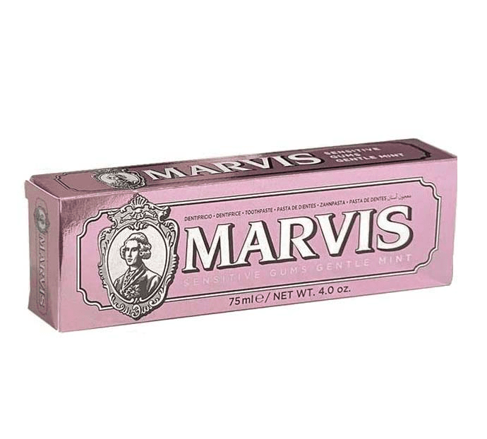 خمیر دندان حساس مارویس مدل Sensitive Gums Gentle Mint حجم 75میل — تصویر ۵
