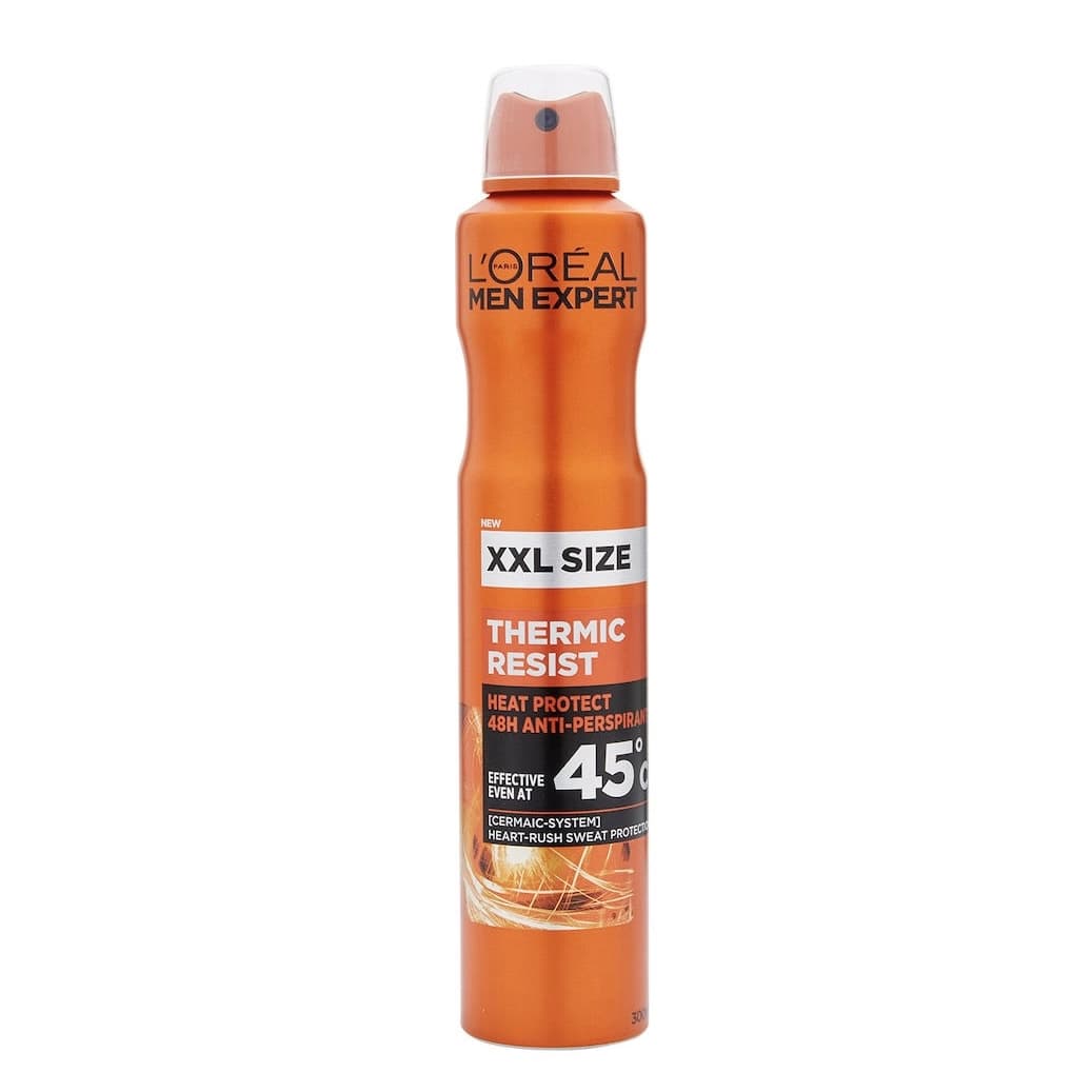 اسپری ضد تعریق لورآل سری Men Expert مدل Thermic Resist حجم 250 میلی لیتر