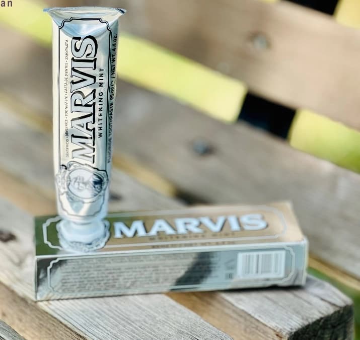 خمیر دندان سفید کننده مارویس Marvis Whitening Mint حجم 85 میلیلیتر — تصویر ۷