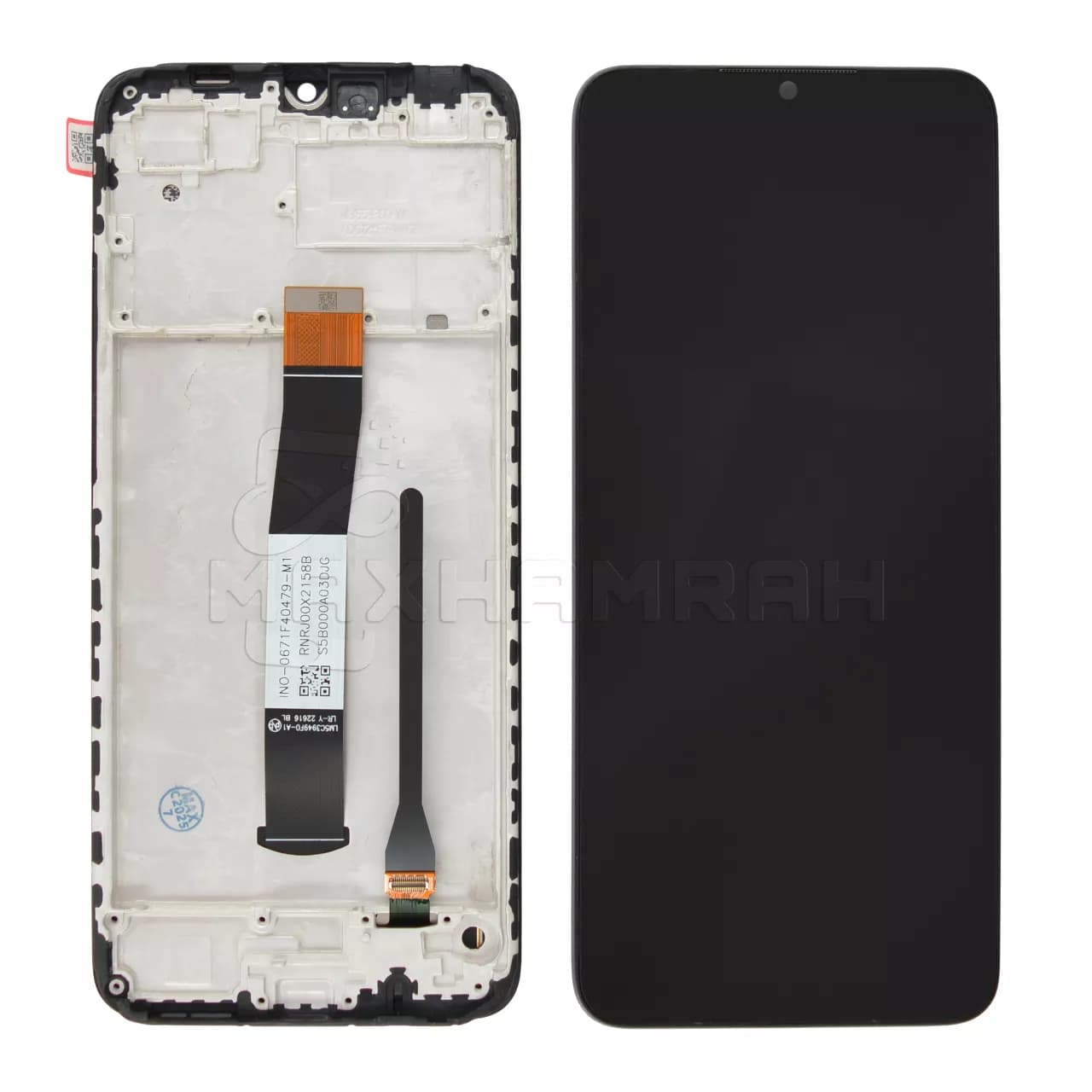 LCD Touch Screen with Frame for Xiaomi Redmi 10C – Black