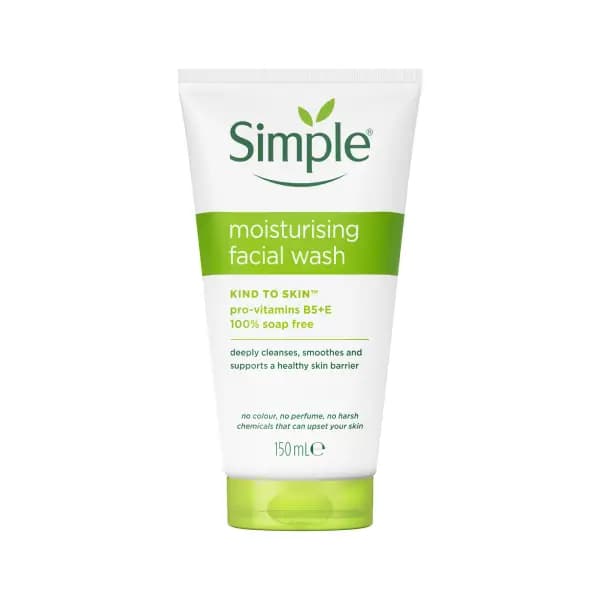ژل شستشوی صورت مدل Moisturising پوست خشک و حساس سیمپل — تصویر ۲