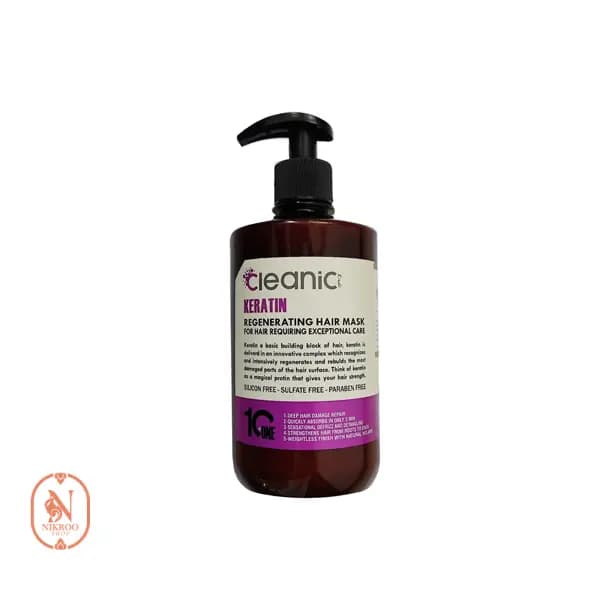ماسک مو کلینیک کیندی مدل کراتین حجم 550 میلی لیتر — تصویر ۵