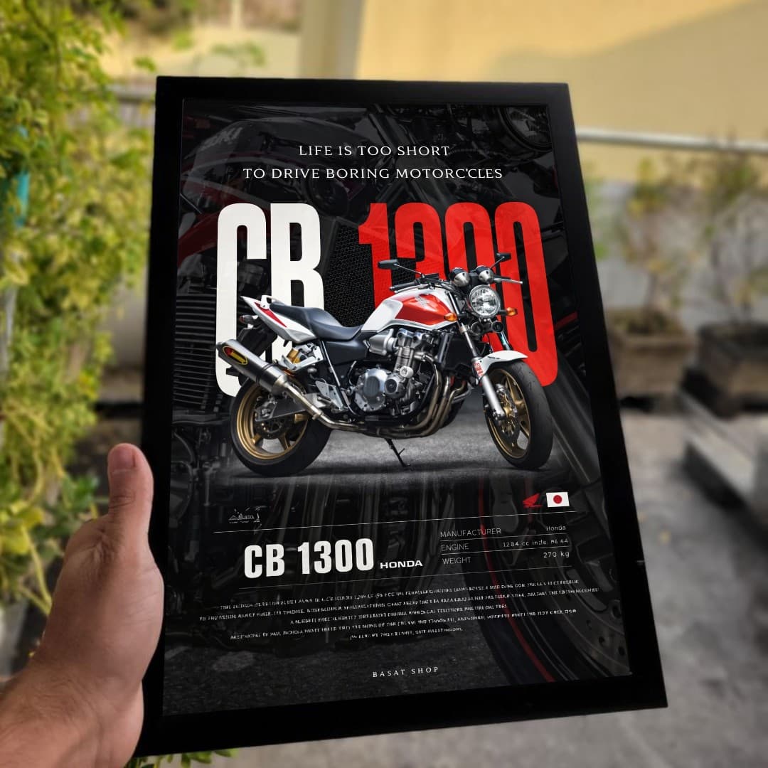 تابلو دکوراتیو Honda CB1300 — تصویر ۲