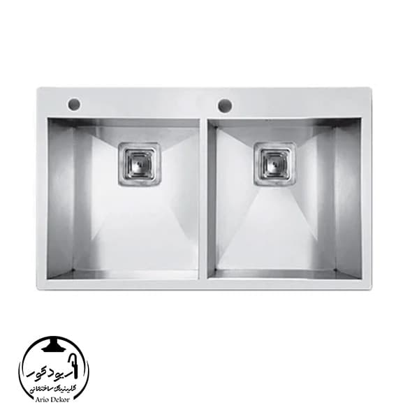 سینک ظرفشویی توکار کد 334 اخوان NEW