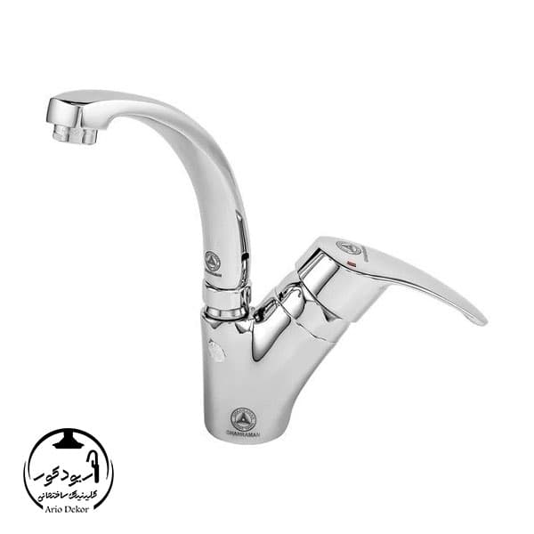 شیر ظرفشویی علم کوتاه مدل اسپانیایی رویال کروم قهرمان