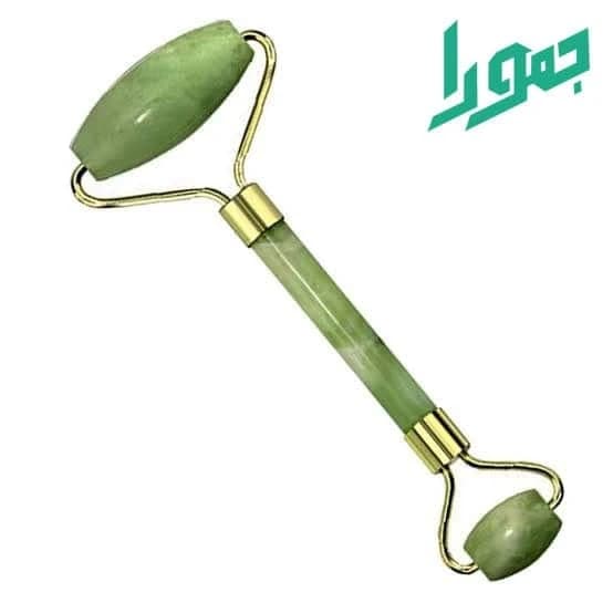 رولر سنگی آونتورین ماساژور صورت و گردن | لیفت طبیعی و براق کننده پوست — تصویر ۵