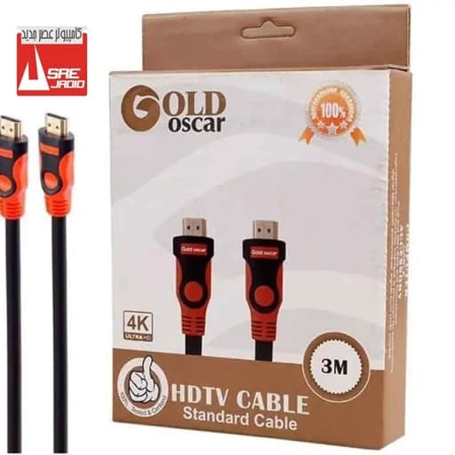کابل Gold Oscar HDMI V2.0 4K 3m سه متر