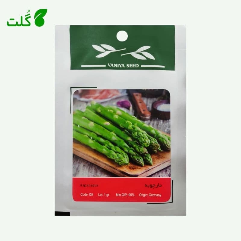 بذر مارچوبه وانیا سید مناسب کاشت خانگی و باغچه ای — تصویر ۲