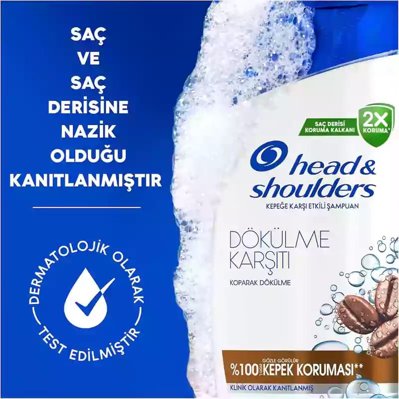 شامپو ضد ریزش قهوه هد اند شولدرز head & shoulders حجم 330 میل — تصویر ۴