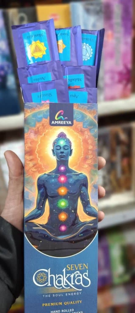 عود دست ساز هفت چاکرا 7 chakras
