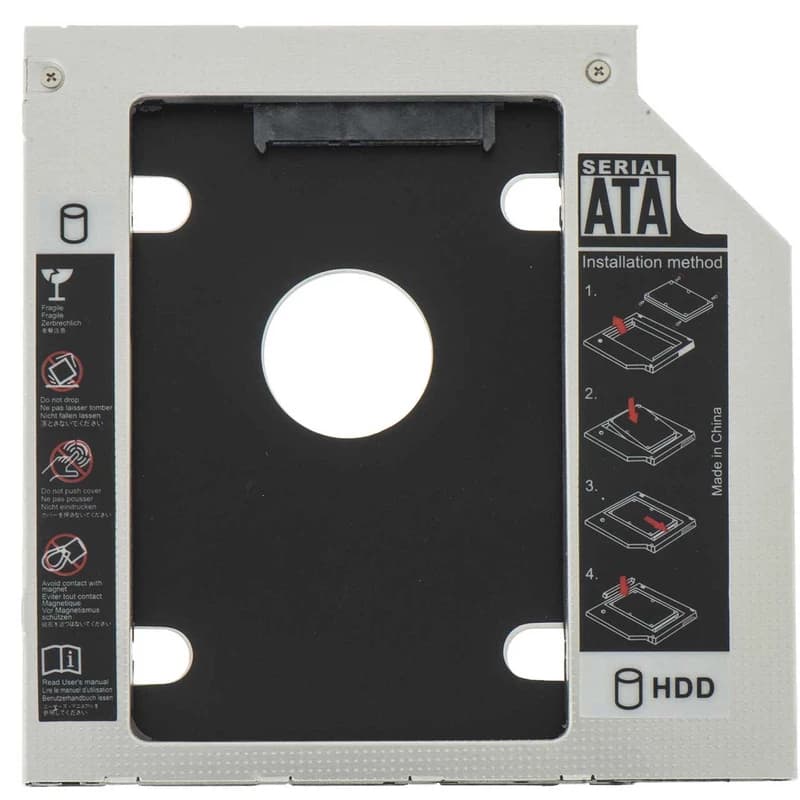 براکت هارد اینترنال سایز 9.5 hdd caddy