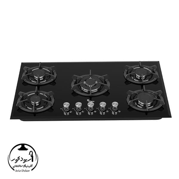 گاز رومیزی شیشه ای سیمر مدل G-597