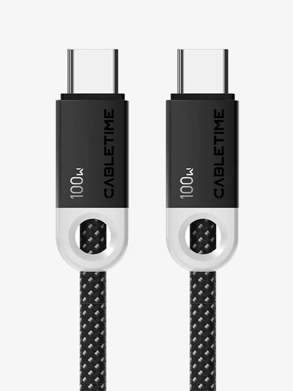 کابل شارژ USB-C 100w کِیبِل تایم