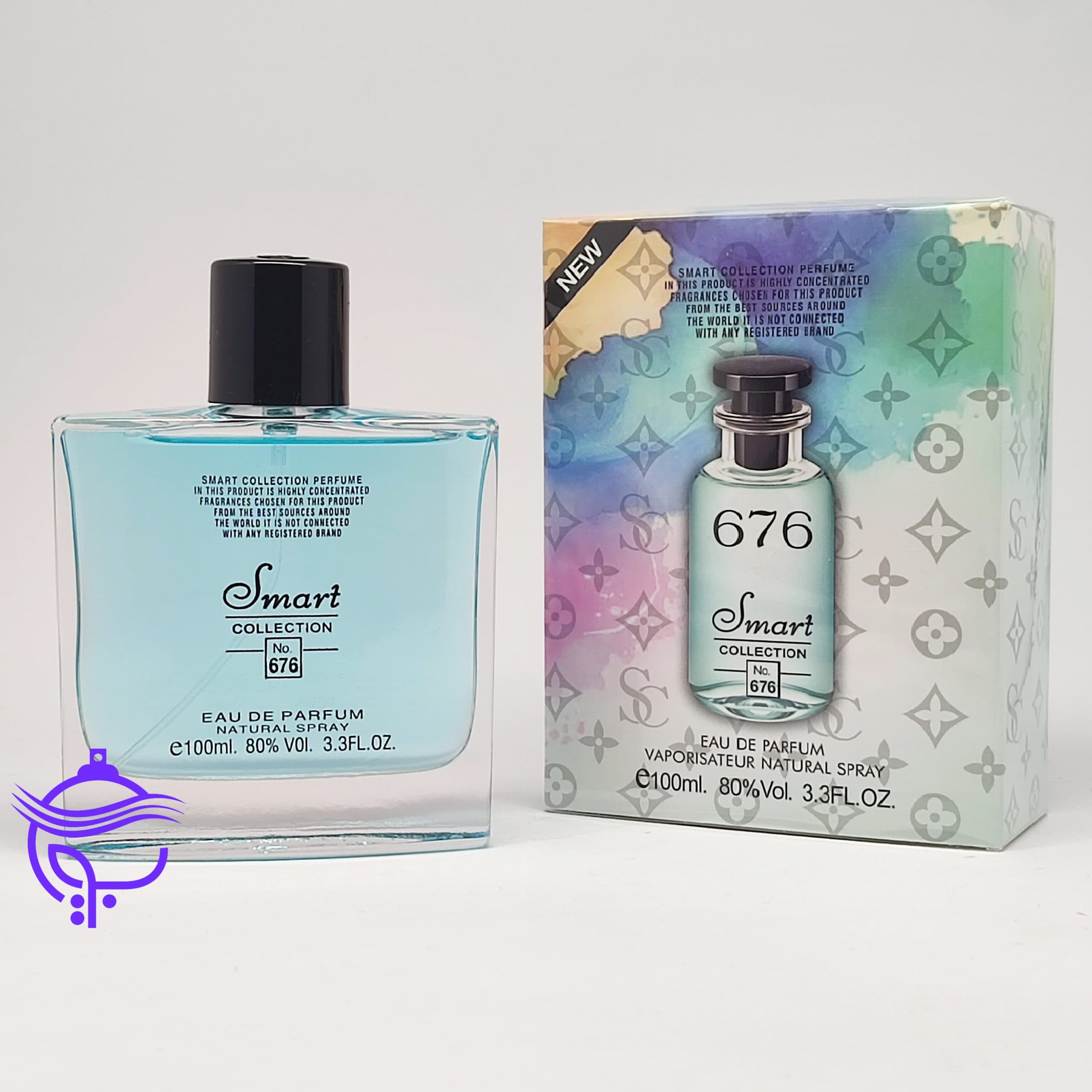 عطر ادکلن مردانه اسمارت کالکشن کد 676 با رایحه لویی ویتون ایمجینیشن حجم 100 میل