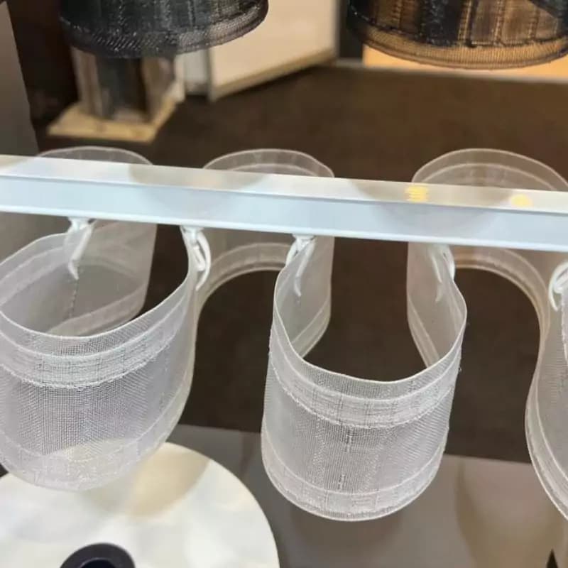 نوار پرده مینیمال شیشه ای طول 15 متر — تصویر ۶