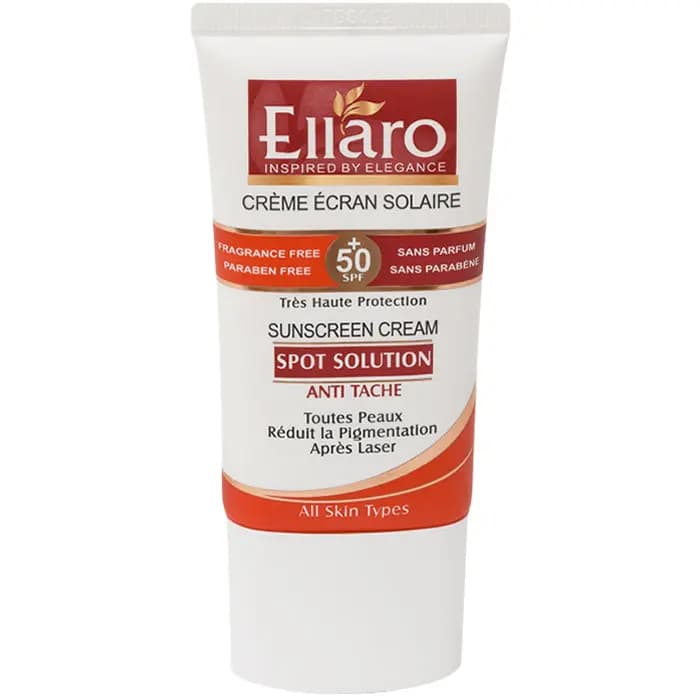 ضد آفتاب بی رنگ الارو ضدلک مدل Spot Solution با SPF50 مناسب انواع پوست حجم 40 میل — تصویر ۶