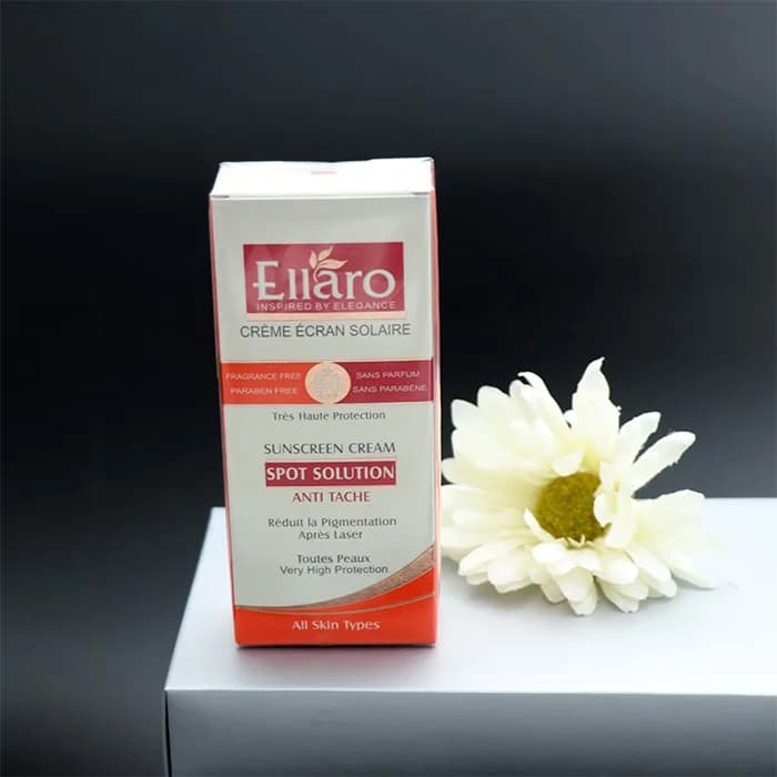 ضد آفتاب بی رنگ الارو ضدلک مدل Spot Solution با SPF50 مناسب انواع پوست حجم 40 میل — تصویر ۳