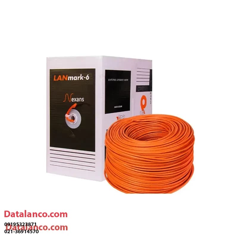 کابل شبکه تمام مس cat6 utp nexans