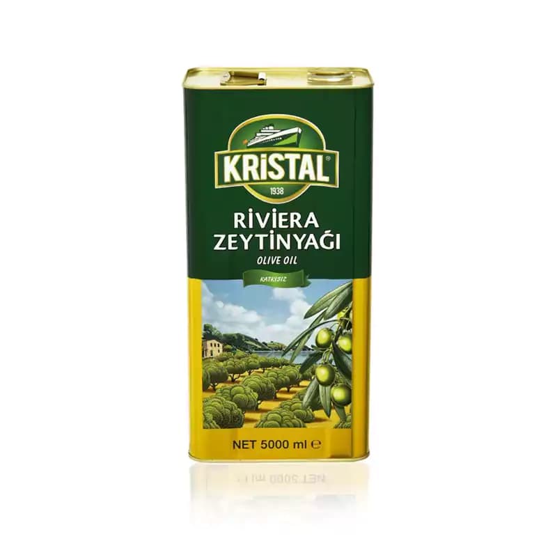 روغن زیتون کریستال ۵ لیتری اصل ترکیه — تصویر ۲